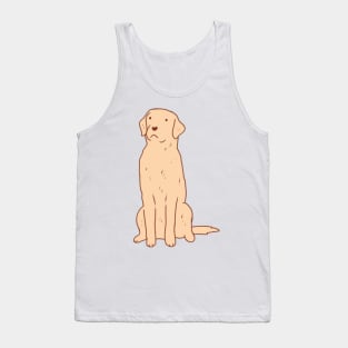 Labrador dog sitting Tank Top